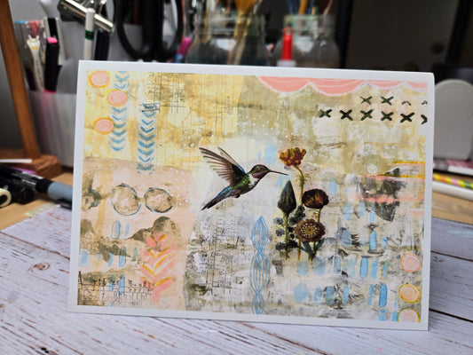 Hummingbird Card