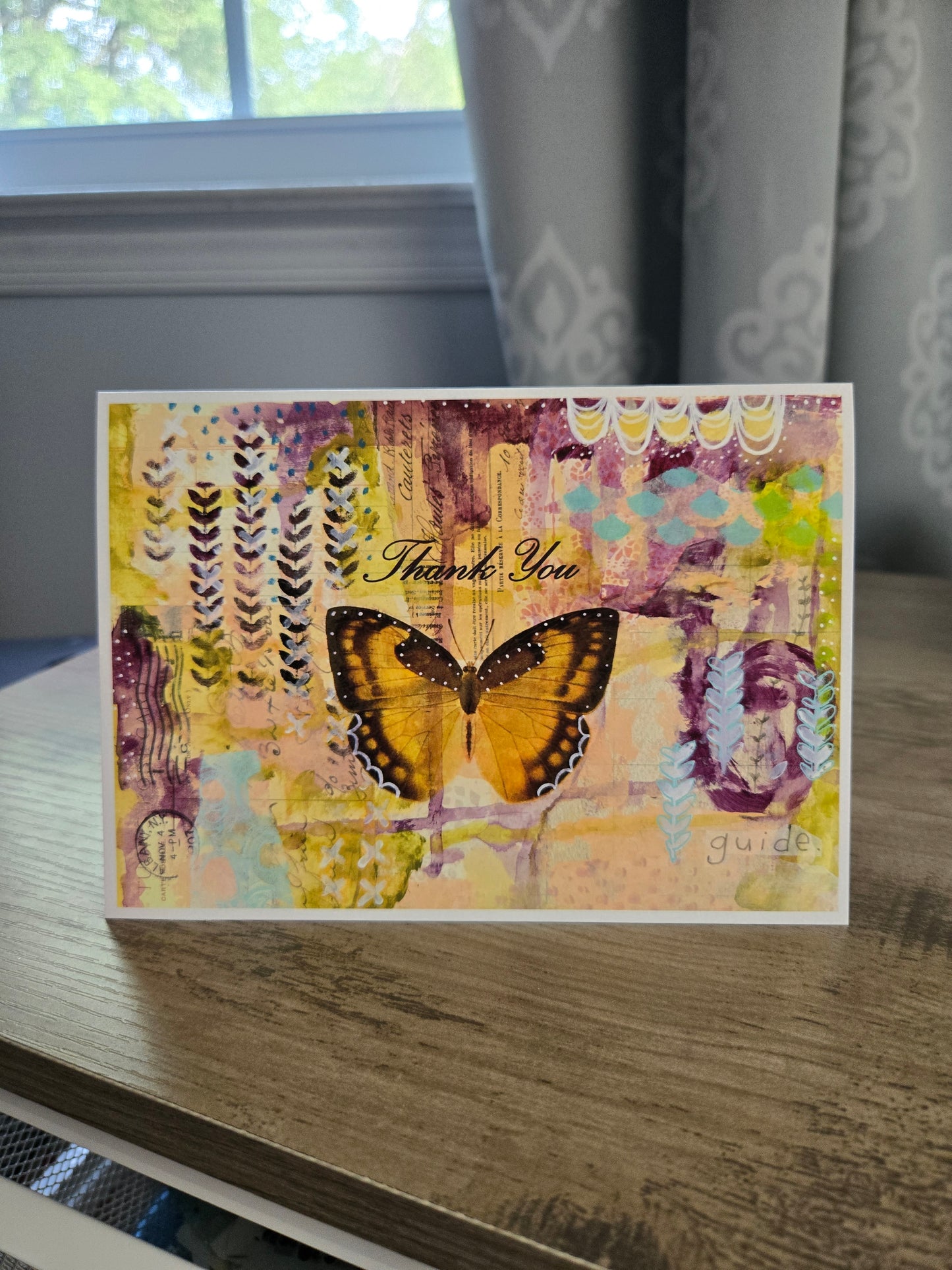 Butterfly Thank You Card