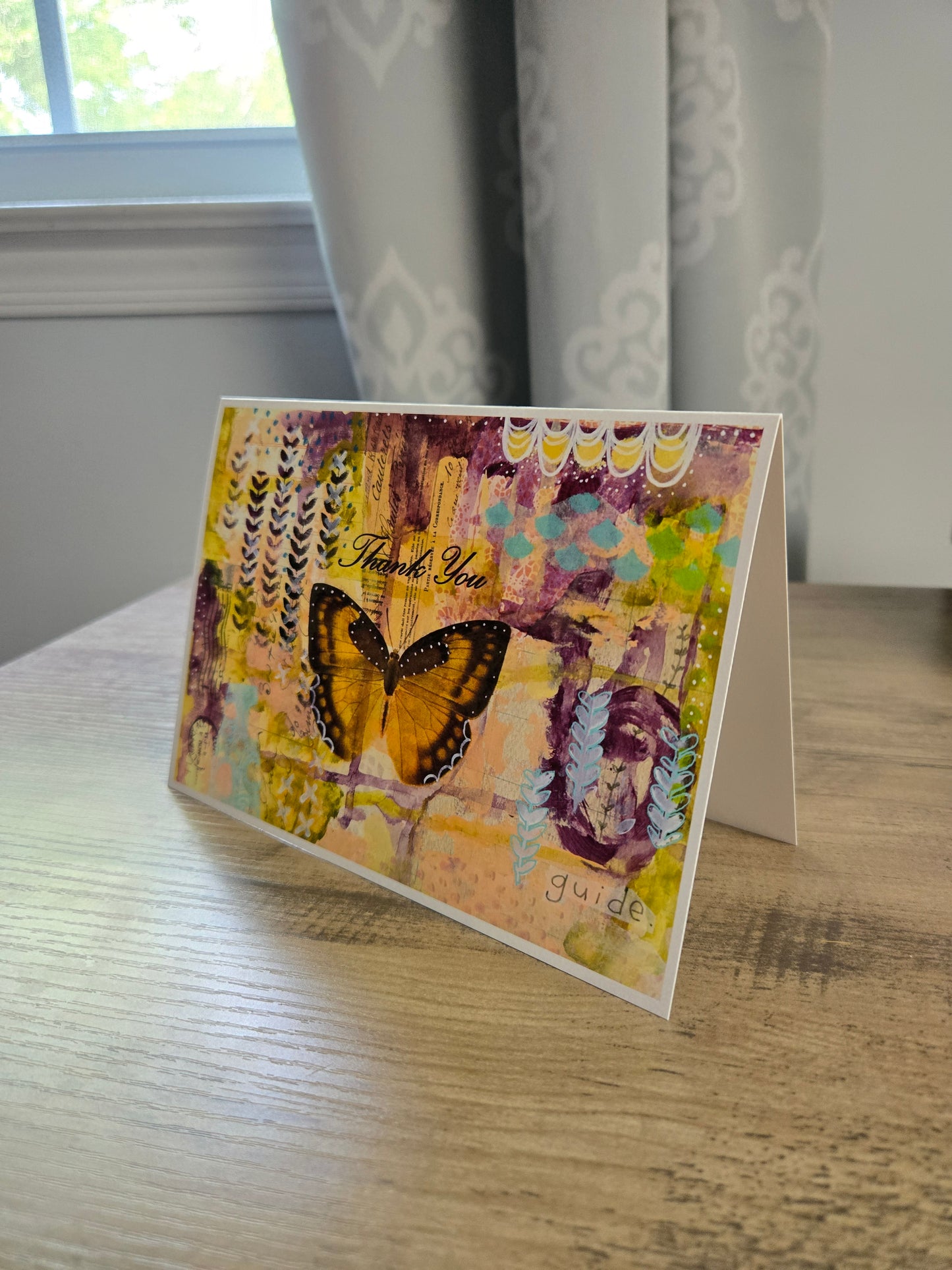 Butterfly Thank You Card